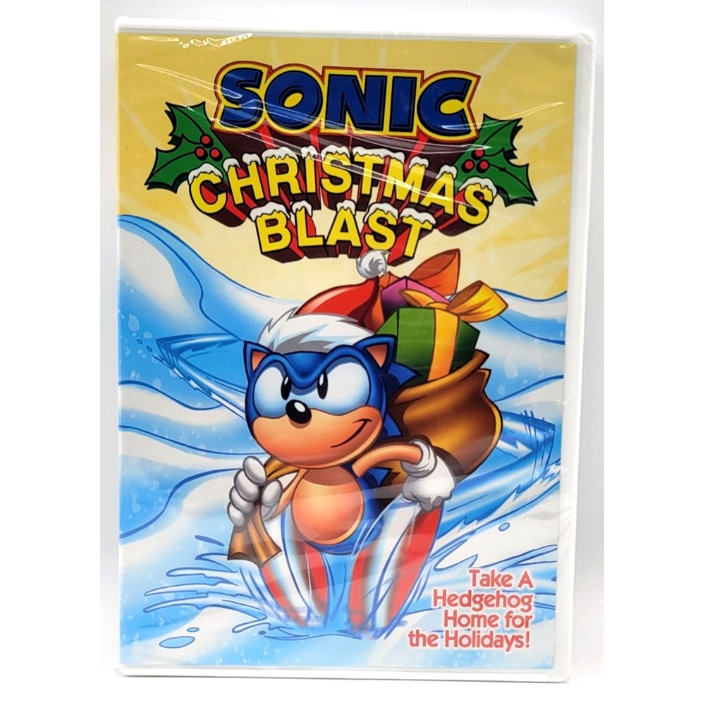 Sonic Christmas Blast (DVD) FACTORY SEALED NEW